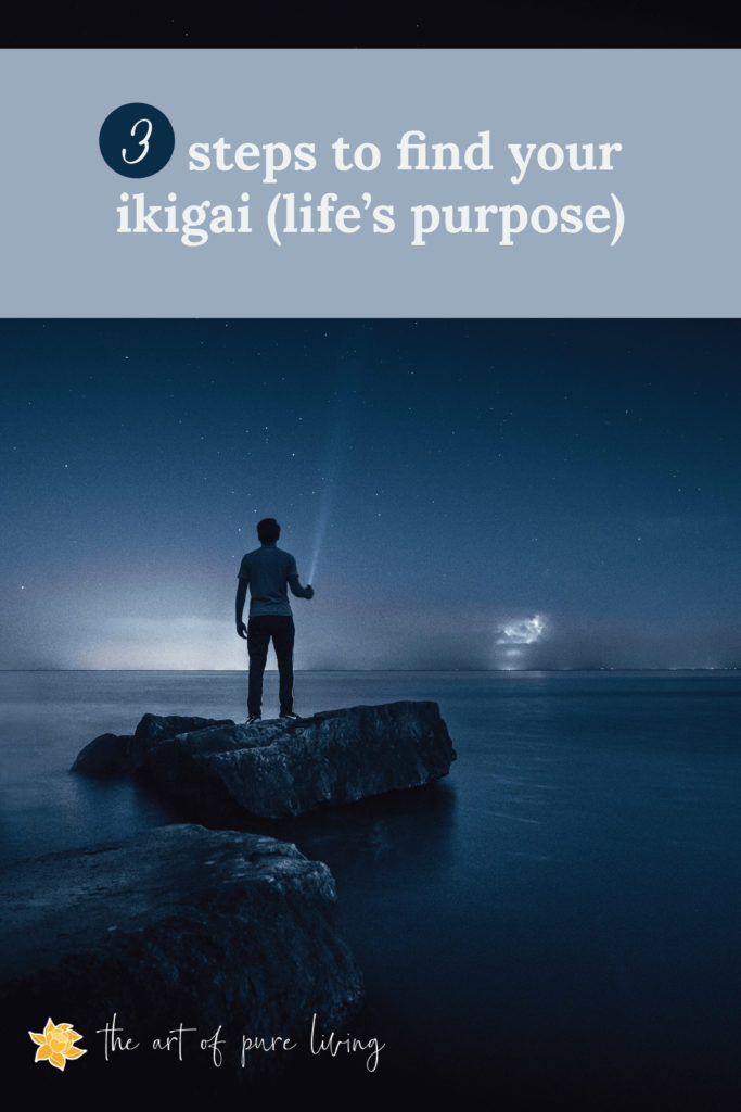 3 Steps To Find Your Ikigai (life's Purpose) - Art Of Pure Living